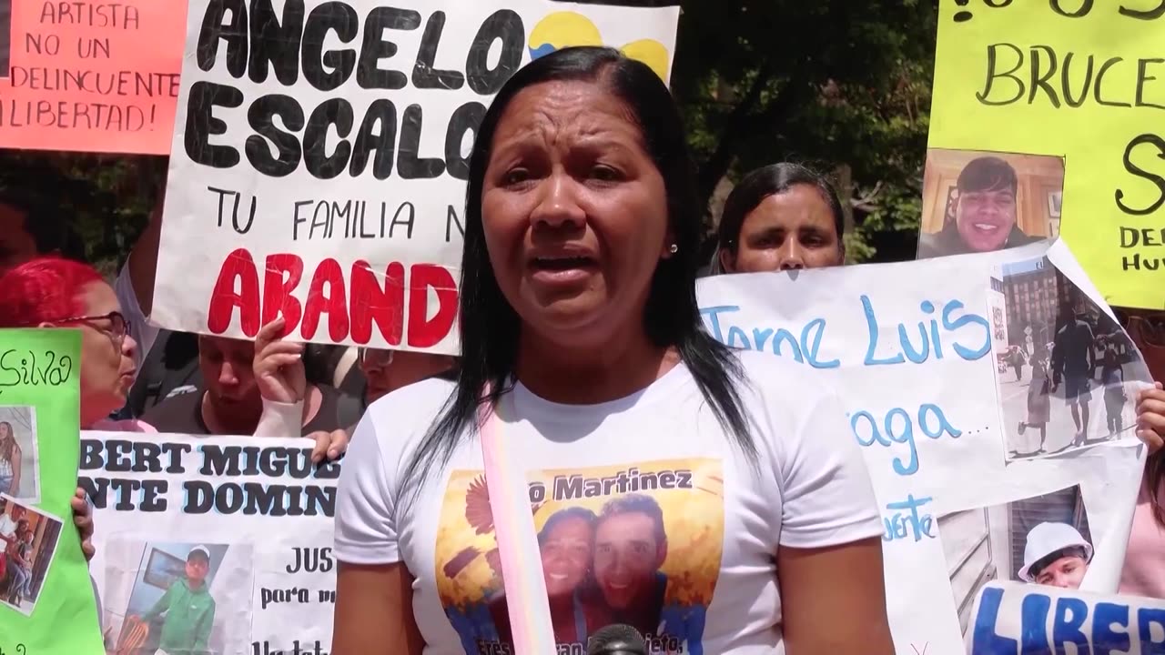 Relatives call for updates on Venezuelans deported to El Salvador