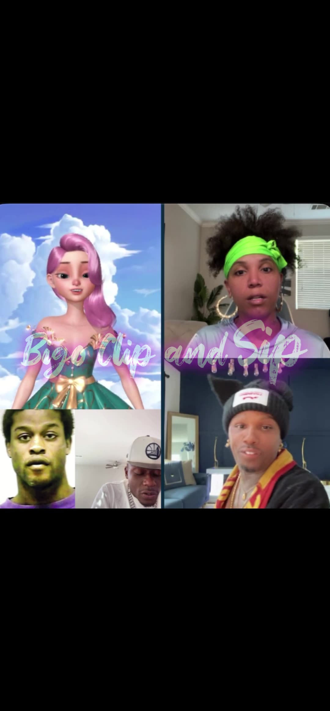 Team pk TomiKay Gucci Finesse Savanna talking about KaKa getting beat 8/7/25 #bigoclipandsip