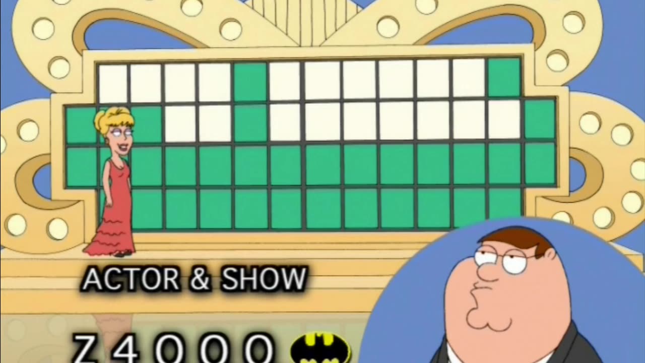 FAMILY GUY QQQ BATMAN SYMBOL - ANOTHER EXAMPLE OF WHITE HATS IN MEDIA