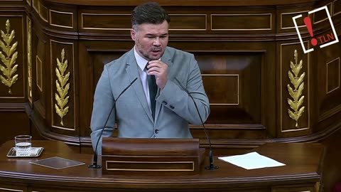Rufián: Si la corrupción del PSOE se limita a tres listos no hay que derrocar a Sánchez