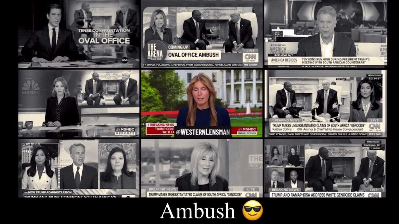 Trump Ambusches SA President 🤷‍♂️