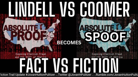 Coomer Versus Lindell - How Far Will This Go?