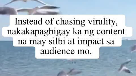 Mag-focus ka sa value ng content🧐