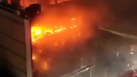 Massive fire at 6-story mall in Iraq’s Kut kills 61, dozens injured.