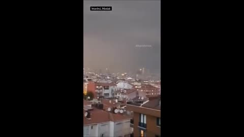 Panique en Turquie suite à l'apparition d'un visage de démon dans le ciel lors d'une tempête