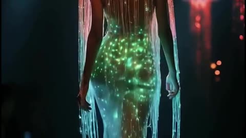 An unusual fashion show