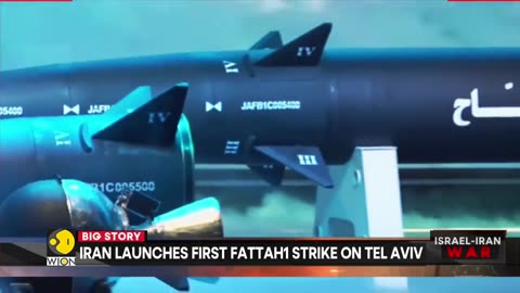 Iran-Israel War: Iran Launches First Fattah1 Strike On Tel Aviv | World News | WION