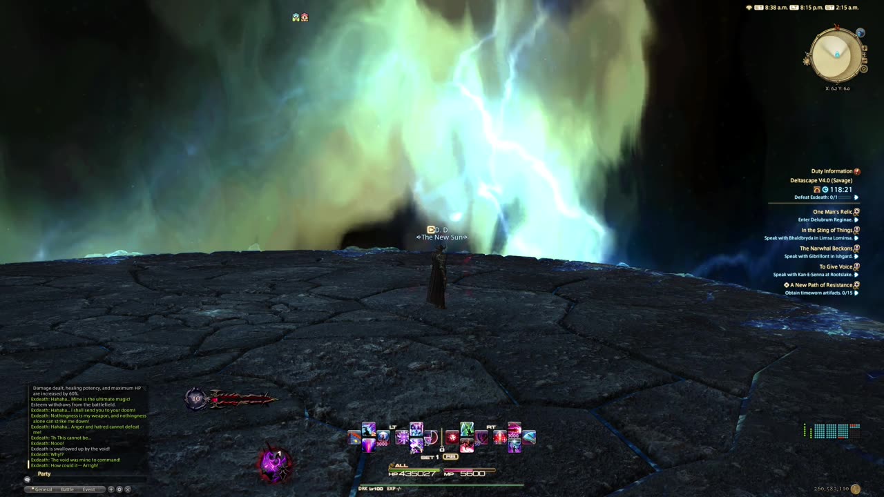 FINAL FANTASY XIV (Solo War) Deltascape V4.0 Savage