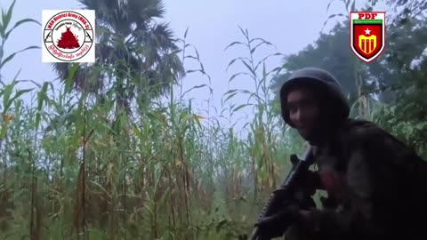 🛡️🔥 Myanmar War | PDF Rebels Fight Junta Troops in Mandalay Region Clash | RCF