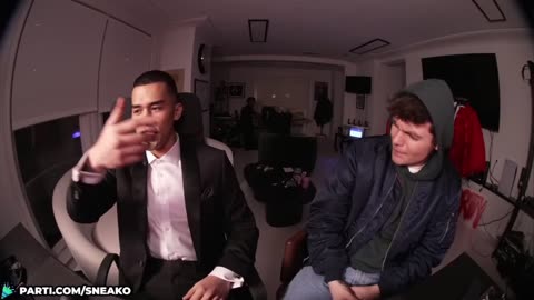 Sneako calls out Nick Fuentes to his face for being a fakecel