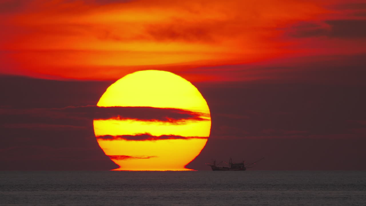 Sunset landscape at Phuket