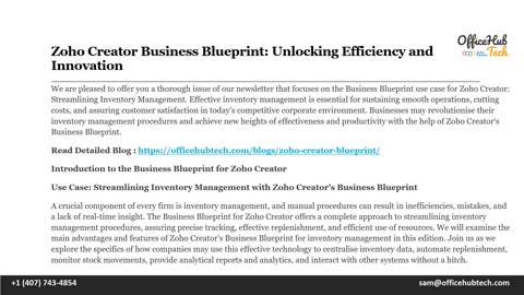 Zoho Creator Business Blueprint- Unlocking Efficiency and Innovation.mp4