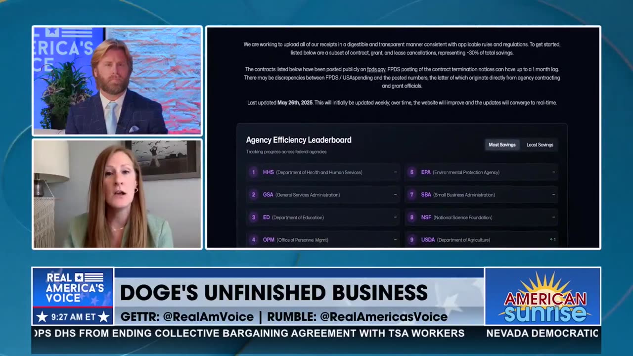 DOGE'S UNFINISHED BUSINESS