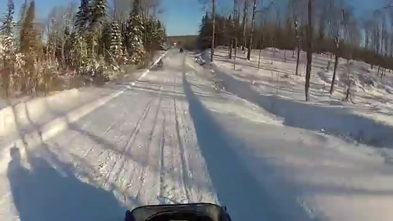 Canada Snowmobile Trip 1 13 12 -