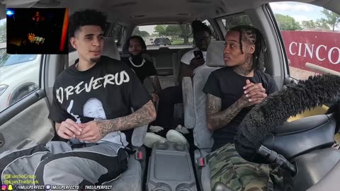 Reacting to Lil Perfect VLOGS HITTING THE BLOW AND THEN DRIVING 100 MPH With The Gang In The Car