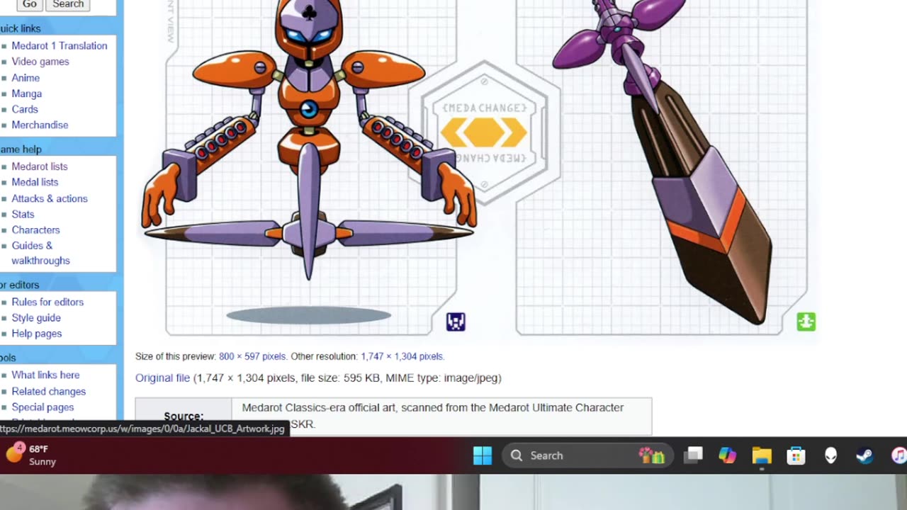 Medabot Thoughts: Jackal