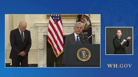 President Biden and the Attorney General Deliver Remarks
