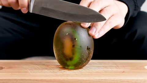 Glass Fruit Slicing ASMR🥥🥝