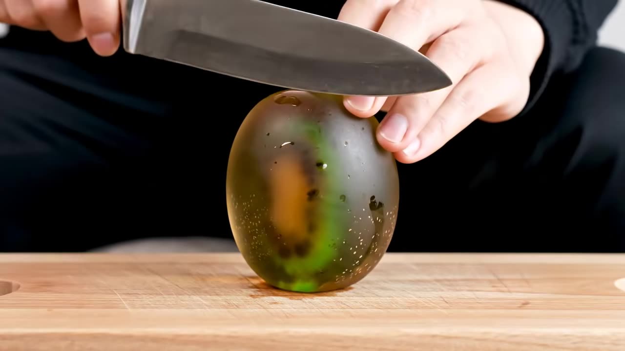 Glass Fruit Slicing ASMR🥥🥝