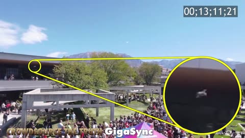 A drone was flying directly above when Charlie Kirk was assassinated, capturing EVERYTHING.
