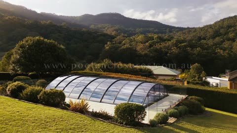 Effortless Pool Protection: Retractable Enclosure Installation