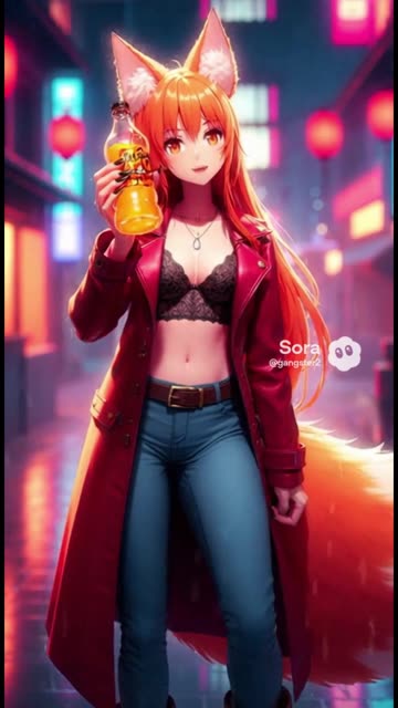 helen drinking her diablo punch in rain