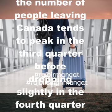 A record number of people are leaving Canada, new StatCan data reveals