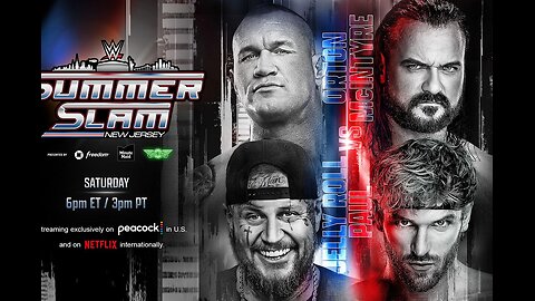 [FULL MATCH] LOGAN PAUL & DREW MCINTIRE VS RANDY ORTON & JELLYROLL 2025 HD