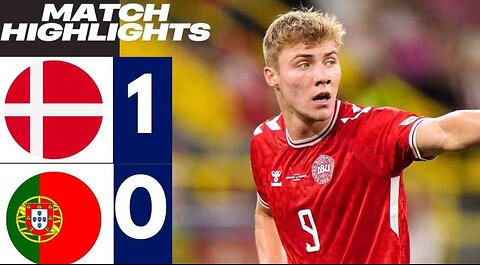 Rasmus Højlund Goal | Denmark vs Portugal 1-0 Highlights | UEFA Nations League 2025