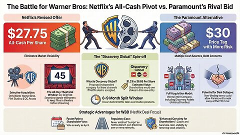 Netflix Warner Brothers Acquisition Details All-Cash Offer