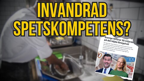 Svenskt näringsliv: Fler invandrare som vill jobba för låga löner behövs!