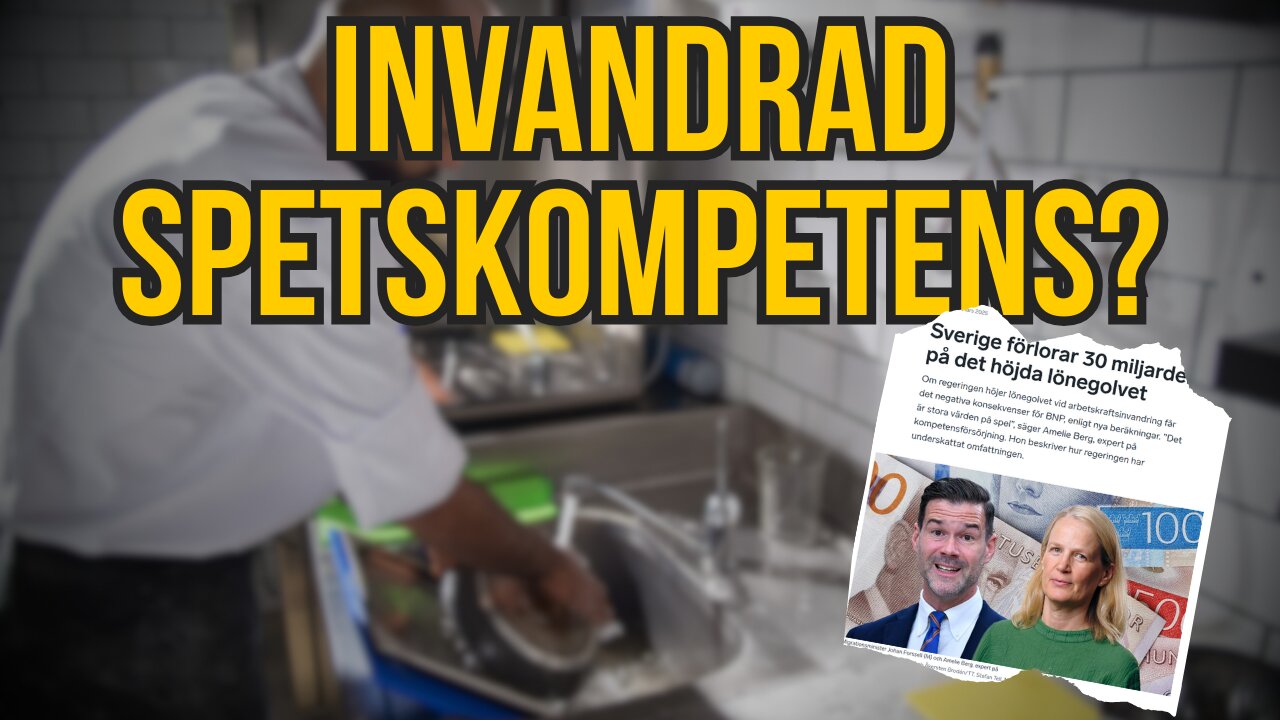 Svenskt näringsliv: Fler invandrare som vill jobba för låga löner behövs!