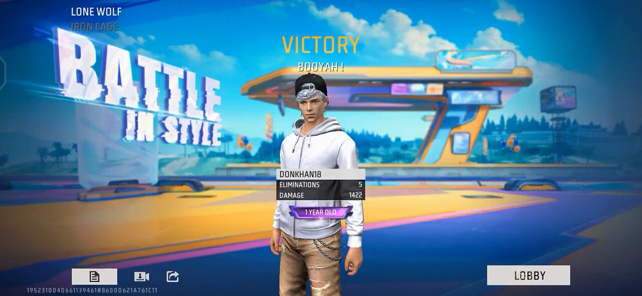 free fire gameplay video