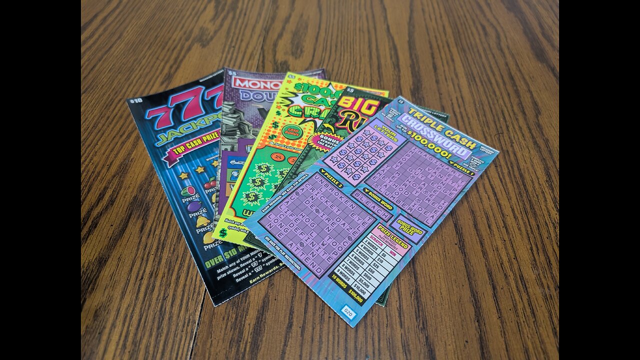 LIVE SCRATCH SESSION! Triple Cash Crossword & MORE! BIG WIN NIGHT?!