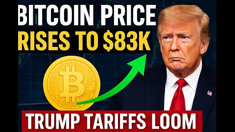 Bitcoin price today: rises to $83k after bruising Q1 losses; Trump tariffs loom #news