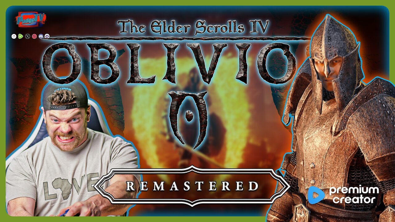 🔵 Gaming on Rumble | The Elder Scrolls: Oblivion (REMASTERED) | RTMP Passthrough BETA