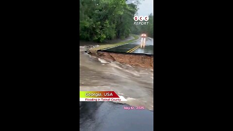 #USA #Georgia #Flood #Storm #Weather #Climate #destruction #anomaly #climatecrisis