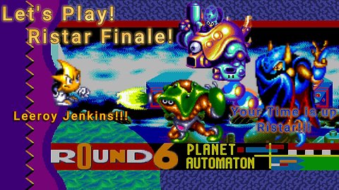 Let's Play! Ristar Finale! The End of Kaiser Greedy!