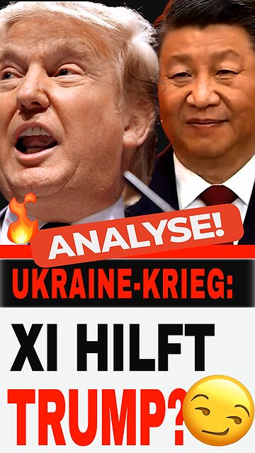 China hilft im Ukraine-Krieg?! Trumps überraschender Coup mit Xi 😳🇨🇳| ShortNews Deutsch