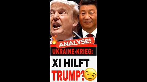 China hilft im Ukraine-Krieg?! Trumps überraschender Coup mit Xi 😳🇨🇳| ShortNews Deutsch