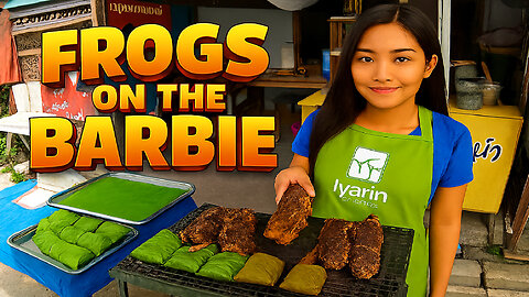 Frogs on the Barbie and the Temple 🐸🔥⛩️