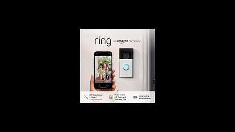 Ring Battery Video Doorbell 🙌🏻