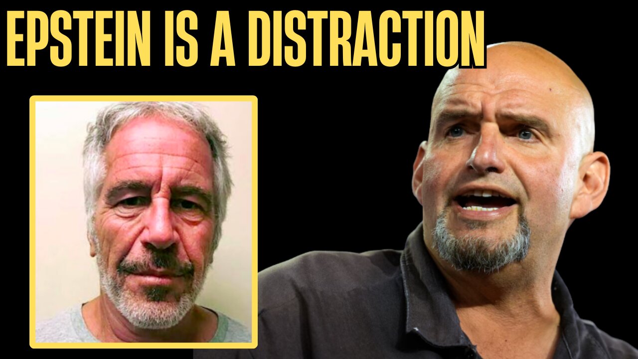 Fetterman CALLS OUT “Moron” Democrats Over Trump–Epstein Card Distraction!