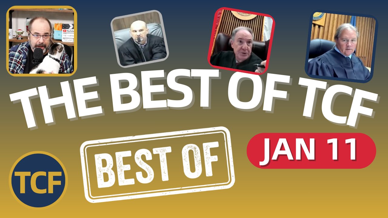 The Best of TCF Live | Judges Middleton, Stevens, Mercer, & Parole Board | JAN 11