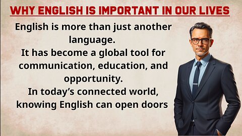 The Power of English: Your Key to a World of Opportunities