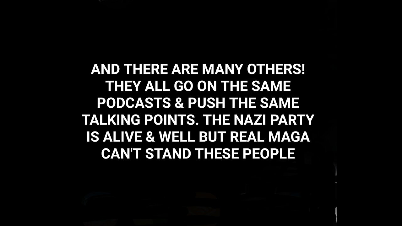 REAL MAGA HATES THESE PEOPLE