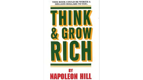 THINK AND GROW RICH - NAPOLEON HILL | AUDIOBOOK WITH TEXT