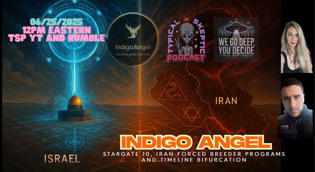 ๐ TSP #2055 โ Indigo Angel โ Stargate 10, Iranโs Breeder Matrix & Timeline Bifurcation
