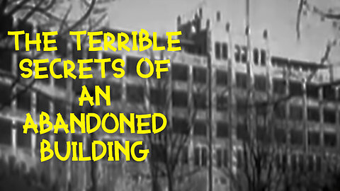 An abandoned hospital building from the time of the tuberculosis pandemic.