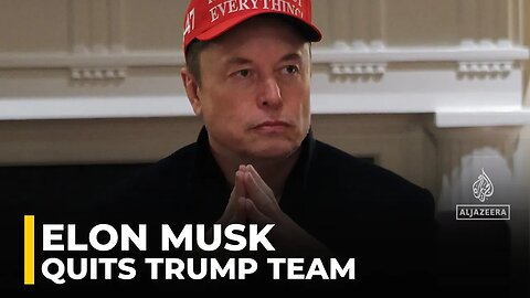 Elon Musk announces departure from US President Trump_s administration